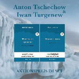 Anton Tschechow & Iwan Turgenew Hardcover (Bücher + Audio-Online) - Lesemethode von Ilya Frank de Anton Pawlowitsch Tschechow