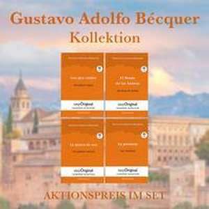 Gustavo Adolfo Bécquer Kollektion (Bücher + 4 Audio-CDs) - Lesemethode von Ilya Frank de Gustavo Adolfo Bécquer