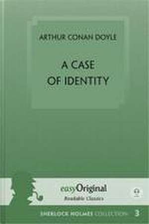 A Case of Identity (book + audio-CD) (Sherlock Holmes Collection) - Readable Classics - Unabridged english edition with improved readability (with Audio-Download Link) de Arthur Conan Doyle