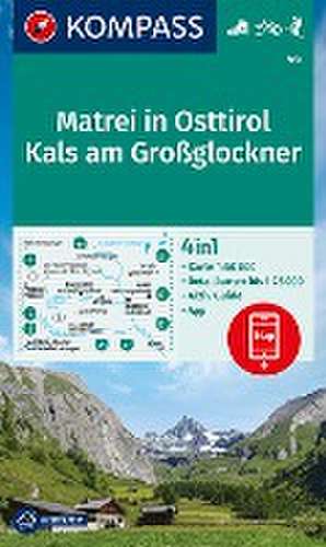 KOMPASS Wanderkarte 46 Matrei in Osttirol, Kals am Großglockner 1:50.000 de KOMPASS-Karten GmbH