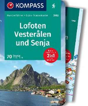 KOMPASS Wanderführer Lofoten, Vesterålen und Senja, 70 Touren mit Extra-Tourenkarte de Thomas Diehl