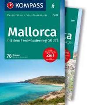 KOMPASS Wanderführer Mallorca, 78 Touren mit Extra-Tourenkarte de Wolfgang Heitzmann