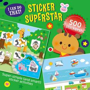 I Can Do That! Sticker Superstar de Gakken Early Childhood Experts