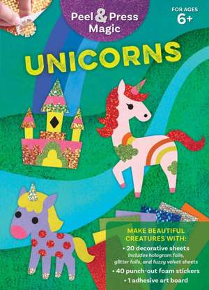 Peel & Press Magic: Unicorns de Gakken Giftworks