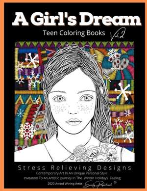 A Girls Dream Teen Coloring Books Vol.2 de Emily Paperheart