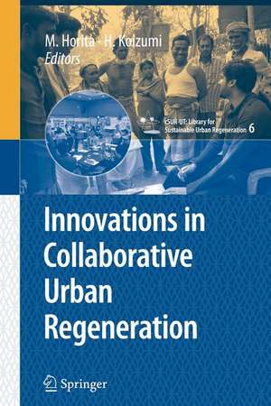 Innovations in Collaborative Urban Regeneration de Masahide Horita