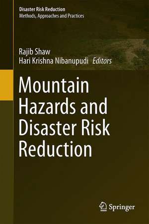 Mountain Hazards and Disaster Risk Reduction de Hari Krishna Nibanupudi