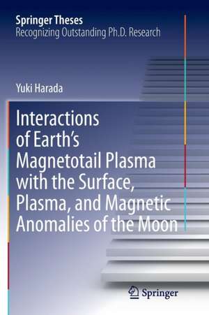 Interactions of Earth’s Magnetotail Plasma with the Surface, Plasma, and Magnetic Anomalies of the Moon de Yuki Harada