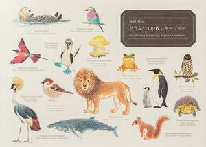 100 Writing & Crafting Papers of Animals de Akikusaai