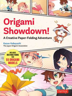 Origami Showdown!: A Creative Paper-Folding Adventure de Kazuo Kobayashi