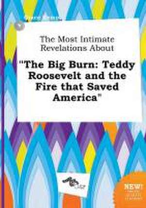 The Most Intimate Revelations about the Big Burn: Teddy Roosevelt and the Fire That Saved America de Grace Kemp