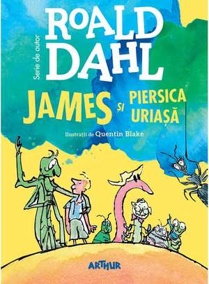 James și piersica uriașă | format mare de Roald Dahl