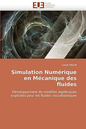 Simulation Numérique en Mécanique des fluides de Lionel HELIN