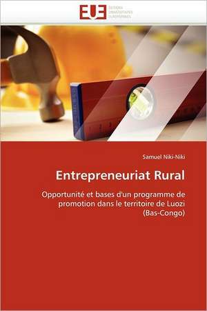 Entrepreneuriat Rural de Samuel Niki-Niki