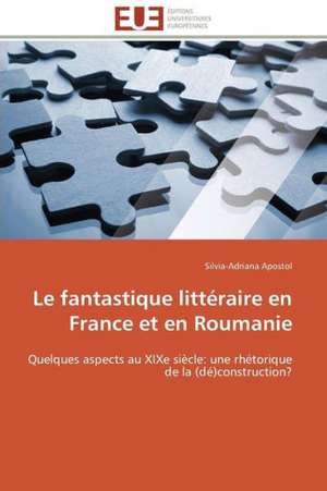 Le Fantastique Litteraire En France Et En Roumanie: Auto-Financement de Soins de Sante, ''Social-Re'' de Silvia-Adriana Apostol