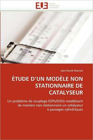 Etude D''Un Modele Non Stationnaire de Catalyseur de Jean-David Hoernel