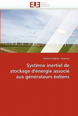 Système inertiel de stockage d'énergie associé aux générateurs éoliens de CIMUCA Gabriel - Octavian