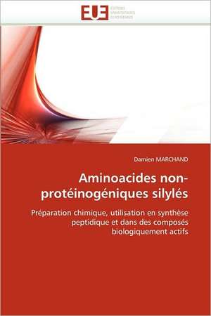 Aminoacides non-protéinogéniques silylés de Damien MARCHAND