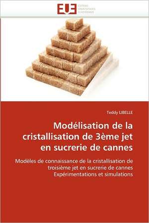 Modélisation de la cristallisation de 3ème jet en sucrerie de cannes de Teddy Libelle