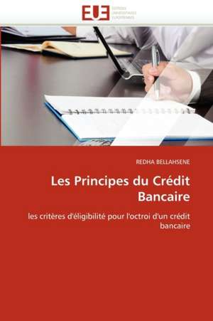 Les Principes Du Credit Bancaire: Quels Soins Et Quel Devenir de REDHA BELLAHSENE