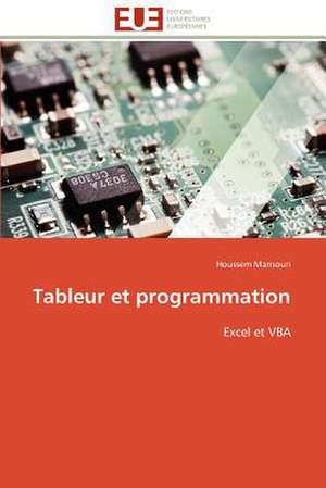 Tableur Et Programmation