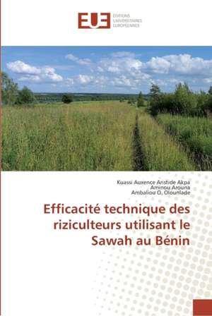 Efficacité technique des riziculteurs utilisant le Sawah au Bénin de Kuassi Auxence Aristide Akpa