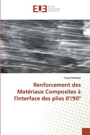 Renforcement des Matériaux Composites à l'interface des plies 0°/90° de Youcef Mebarki