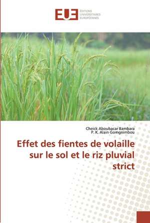 Effet des fientes de volaille sur le sol et le riz pluvial strict de Cheick Aboubacar Bambara