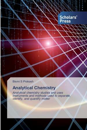 Analytical Chemistry de Bismi S Prakash