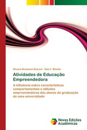 Atividades de Educação Empreendedora de Silvana Bortoluzzi Balconi