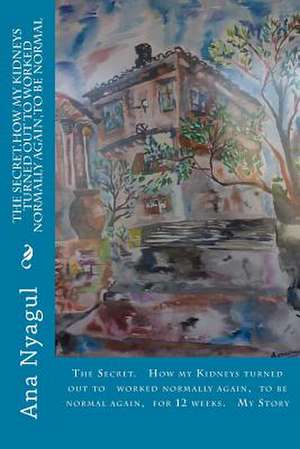 The Secret.How My Kidneys Turned Out to Worked Normally Again, to Be Normal de Ana Nyagul