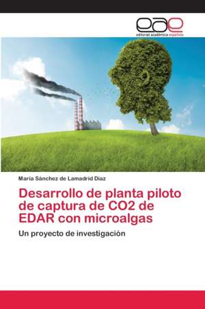 Desarrollo de planta piloto de captura de CO2 de EDAR con microalgas de María Sánchez de Lamadrid Díaz