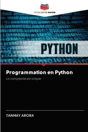 Programmation en Python de Tanmay Arora