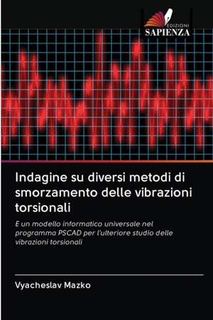 Indagine su diversi metodi di smorzamento delle vibrazioni torsionali de Vyacheslav Mazko