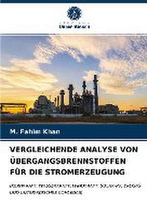 VERGLEICHENDE ANALYSE VON ÜBERGANGSBRENNSTOFFEN FÜR DIE STROMERZEUGUNG de M. Fahim Khan