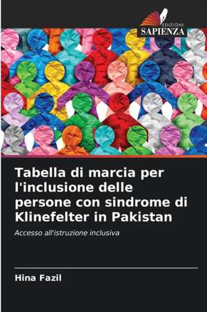 Tabella di marcia per l'inclusione delle persone con sindrome di Klinefelter in Pakistan de Hina Fazil