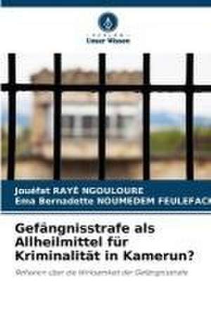 Gefängnisstrafe als Allheilmittel für Kriminalität in Kamerun? de Jouéfat Rayé Ngouloure