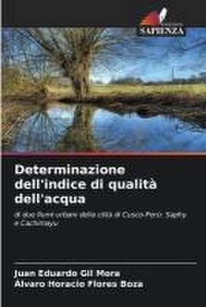 Determinazione dell'indice di qualità dell'acqua de Juan Eduardo Gil Mora