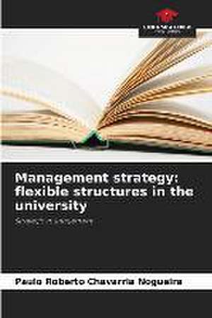 Management strategy: flexible structures in the university de Paulo Roberto Chavarria Nogueira