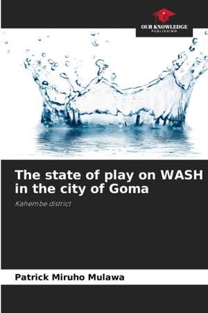 The state of play on WASH in the city of Goma de Patrick Miruho Mulawa