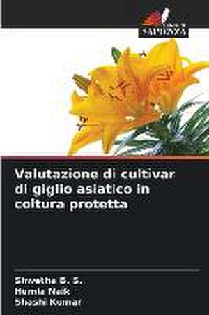 Valutazione di cultivar di giglio asiatico in coltura protetta de Shwetha B. S.