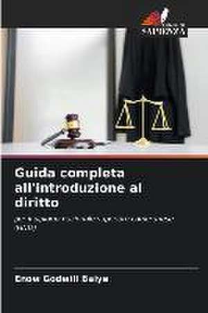 Guida completa all'introduzione al diritto de Enow Godwill Baiye