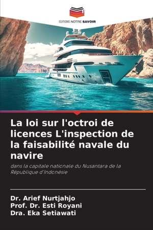 La loi sur l'octroi de licences L'inspection de la faisabilité navale du navire de Arief Nurtjahjo