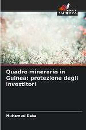 Quadro minerario in Guinea: protezione degli investitori de Mohamed Kaba