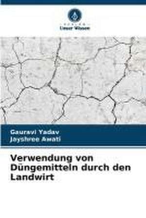 Verwendung von Düngemitteln durch den Landwirt de Gauravi Yadav