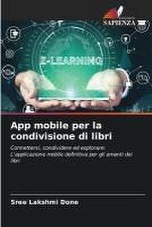 App mobile per la condivisione di libri de Sree Lakshmi Done