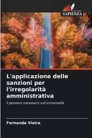 L'applicazione delle sanzioni per l'irregolarità amministrativa de Fernanda Vieira