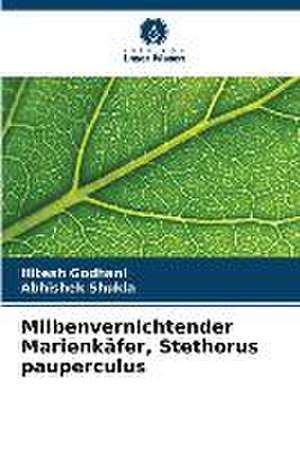 Milbenvernichtender Marienkäfer, Stethorus pauperculus de Hitesh Godhani