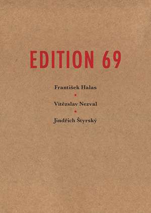 Edition 69 de Jindrich Styrsky