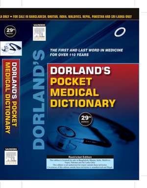 Dorland's Pocket Medical Dictionary, 29e de Dorland